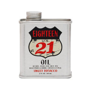 18.21 Beard, Hair and Skin Oil can