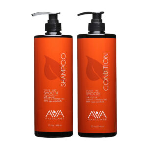 Ava Smooth Shampoo/Conditioner bottles